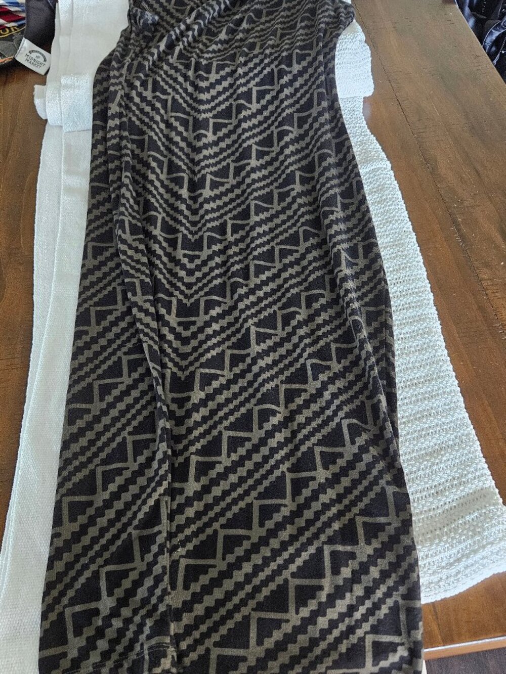 Apt 9 Sleeveless geometric print maxi dress